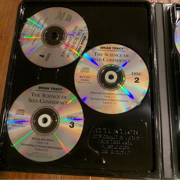 Brian Tracy The Secret of Self Confidence 6 CD Program Nightingale Conant - Picture 3 of 5